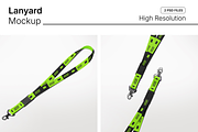 Lanyard Mockup, an Advertising Mockup by Cekal_std (Thumbnail 1 of 3)