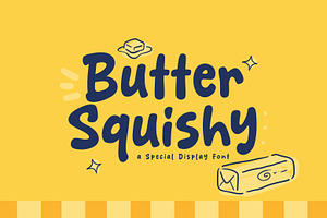 Butter Squishy - A Fun & Cozy Font