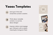 Neutral Instagram templates Canva, a Social Media Template by Yaaas Design (Thumbnail 8 of 8)