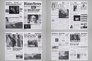 Newspaper Design Bundle - 6 in One, a Magazine Template by Miyaji75 (Thumbnail 9 of 13)