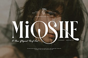 Mioshe Unique and Elegant Serif Font, a Serif Font by Perfectype (Thumbnail 1 of 6)