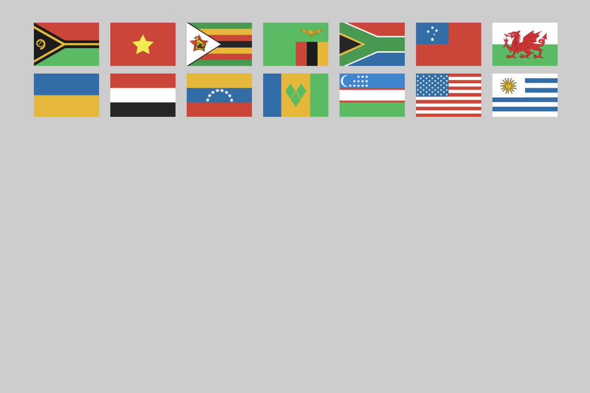 World flags, an Icon by Xinh Studio (Photo 5 of 5)