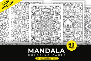 40 Mandala Coloring Pages for Adult