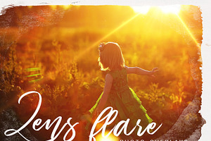 75 Sun Lens Flare Photo Overlays