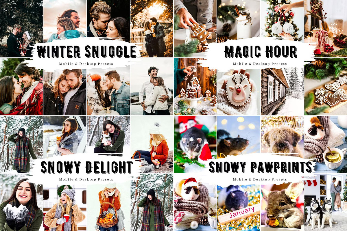 450 Mobile Lightroom Preset Bundle, a Preset Add-On by LucaTheme (Photo 5 of 10)