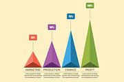 Pyramid Infographics, a Templates & Theme by InnovativeDesign (Thumbnail 2 of 5)
