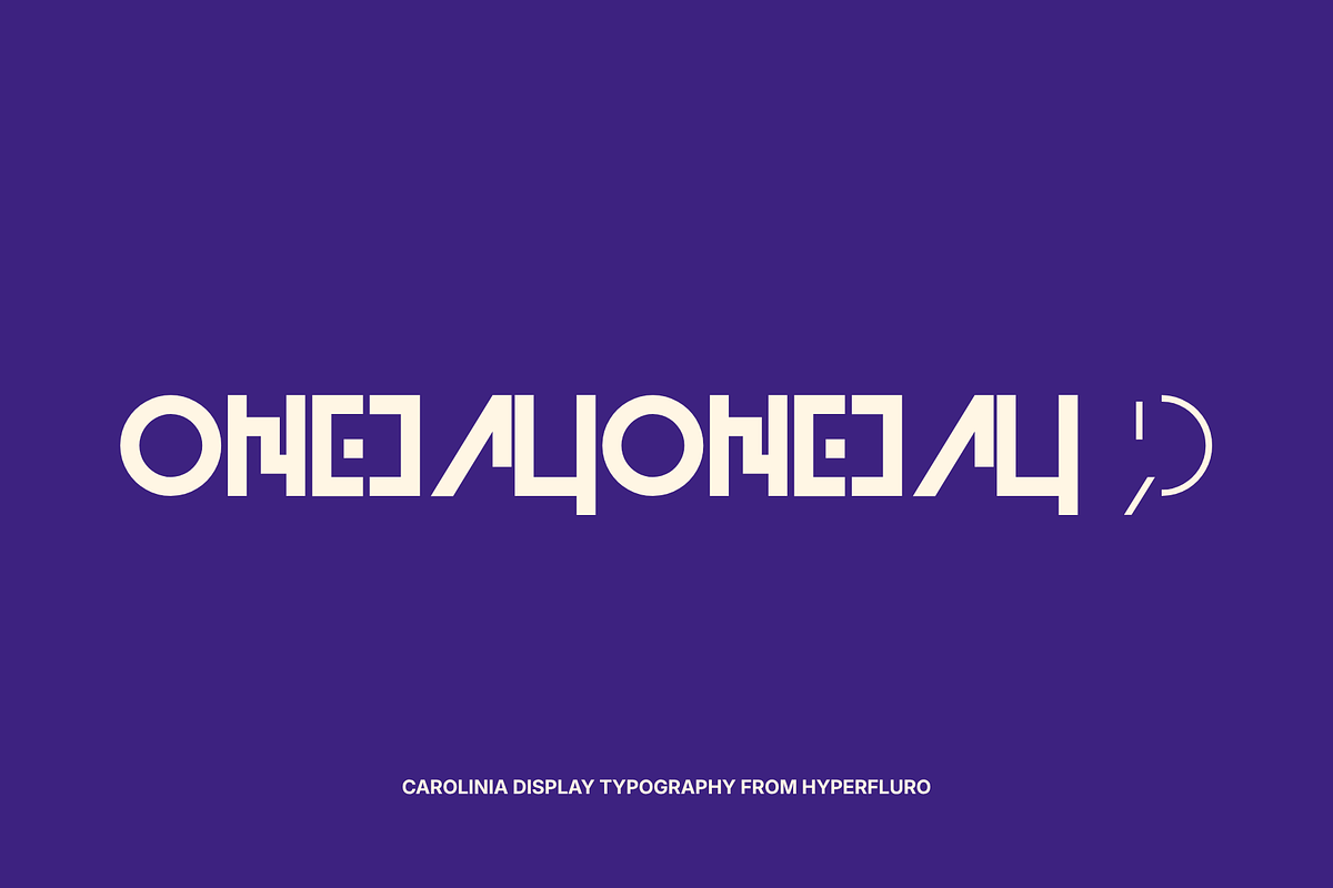 CAROLINIA MODERN BRANDING FONT 2026, a Sans Serif Font by HyperFluro (Photo 4 of 8)