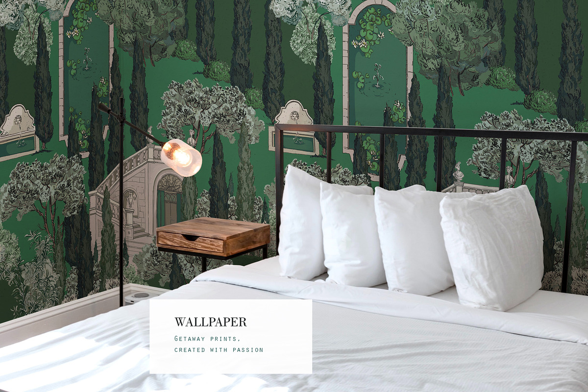 La Villa. Patterns and Panorama, a Pattern Graphic by Irina Dolgikh (Photo 7 of 14)