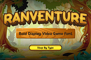 Ranventure – Bold Video Game Font, a Handwritten Font by Brand_Hero (Thumbnail 1 of 10)