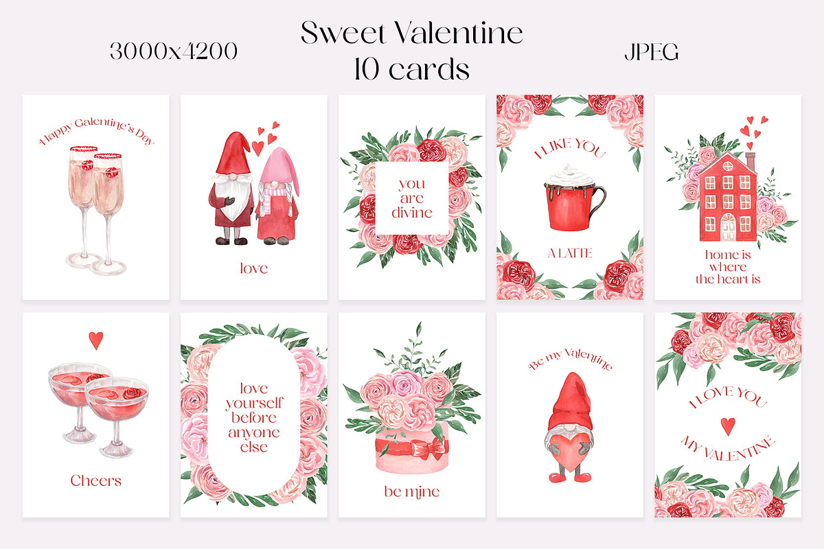 Sweet Valentine's Watercolor, a Food Illustration by Catch the Dream Art (Photo 17 of 18)