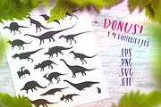 Dino Font, a Symbol Font by Gluiki (Thumbnail 3 of 3)
