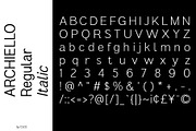 Achiello – Humanist Sans Serif, a Sans Serif Font by Craft Supply Co. (Thumbnail 2 of 8)