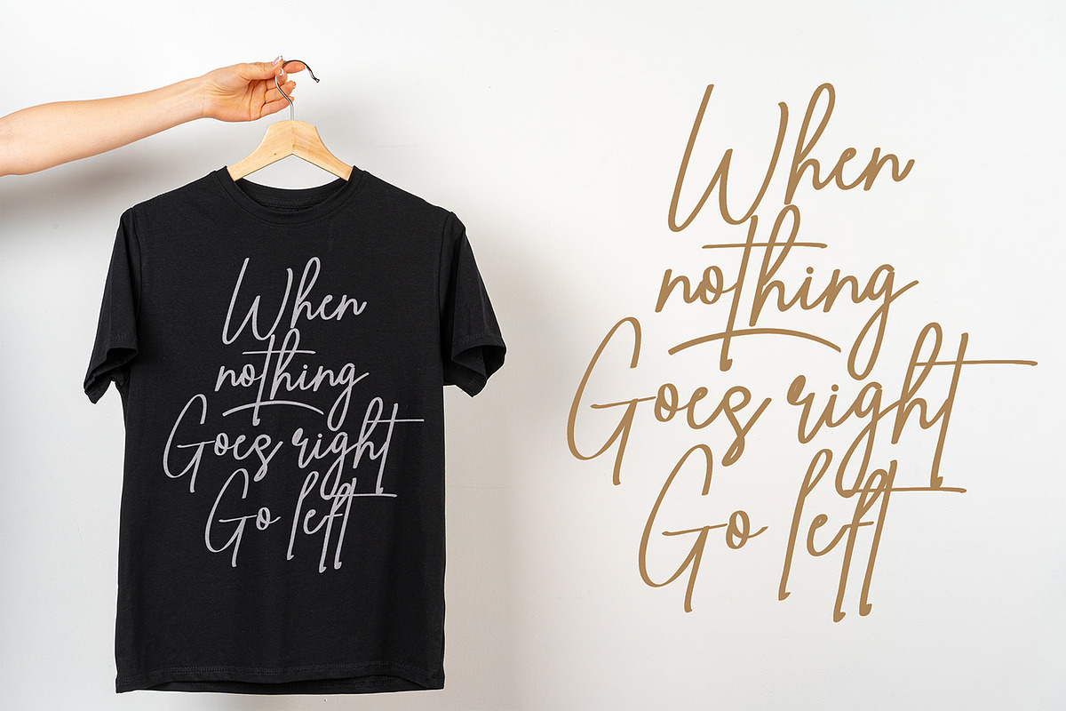 Ving Smith - Handwritten Font preview 4