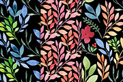 Watercolor Floral Prints&Patterns, a Decorative Illustration by Katerina Osa (Thumbnail 9 of 9)