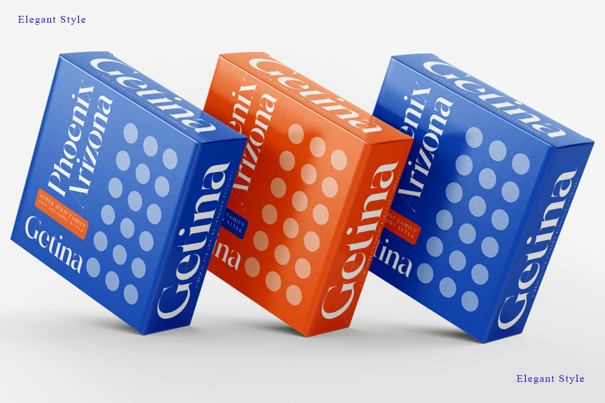 Getina Serif Super Family 243 Fonts, a Serif Font by IM Studio (Photo 9 of 12)