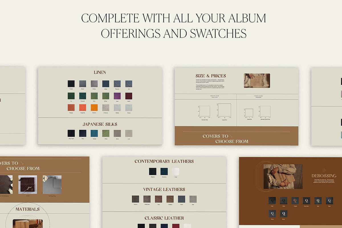 Wanderlust | Album Guide Webpage, a Marketing Template by Studio Leelou (Photo 4 of 9)