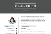 Creative Resume CV Template, a Resume Template by GResume (Thumbnail 6 of 7)