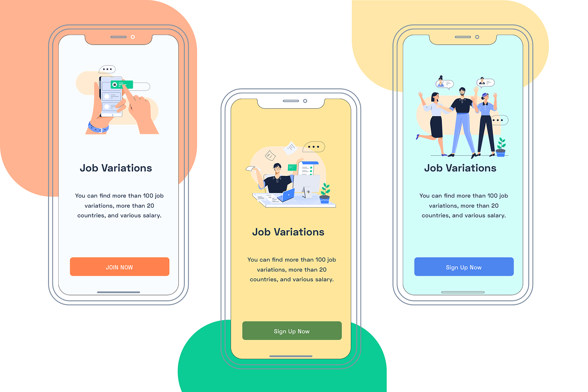Job Seek Illustration Scene, a Templates & Theme by Graphicdunk (Photo 5 of 6)