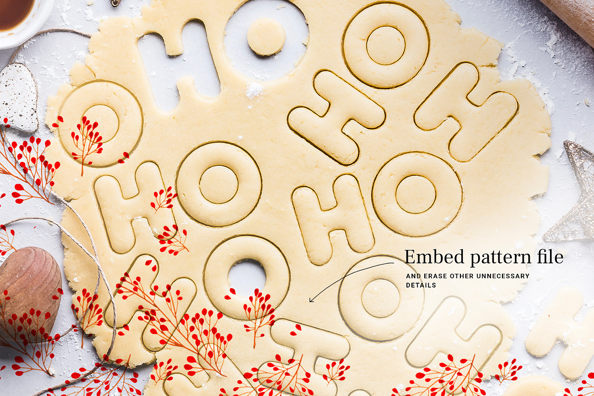 Christmas ornament illustration, a Texture Graphic by Folkheart (Photo 6 of 6)
