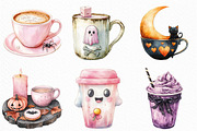 Pink Coquette Halloween Coffee PNG, an Illustration by Craft Nest (Thumbnail 2 of 6)