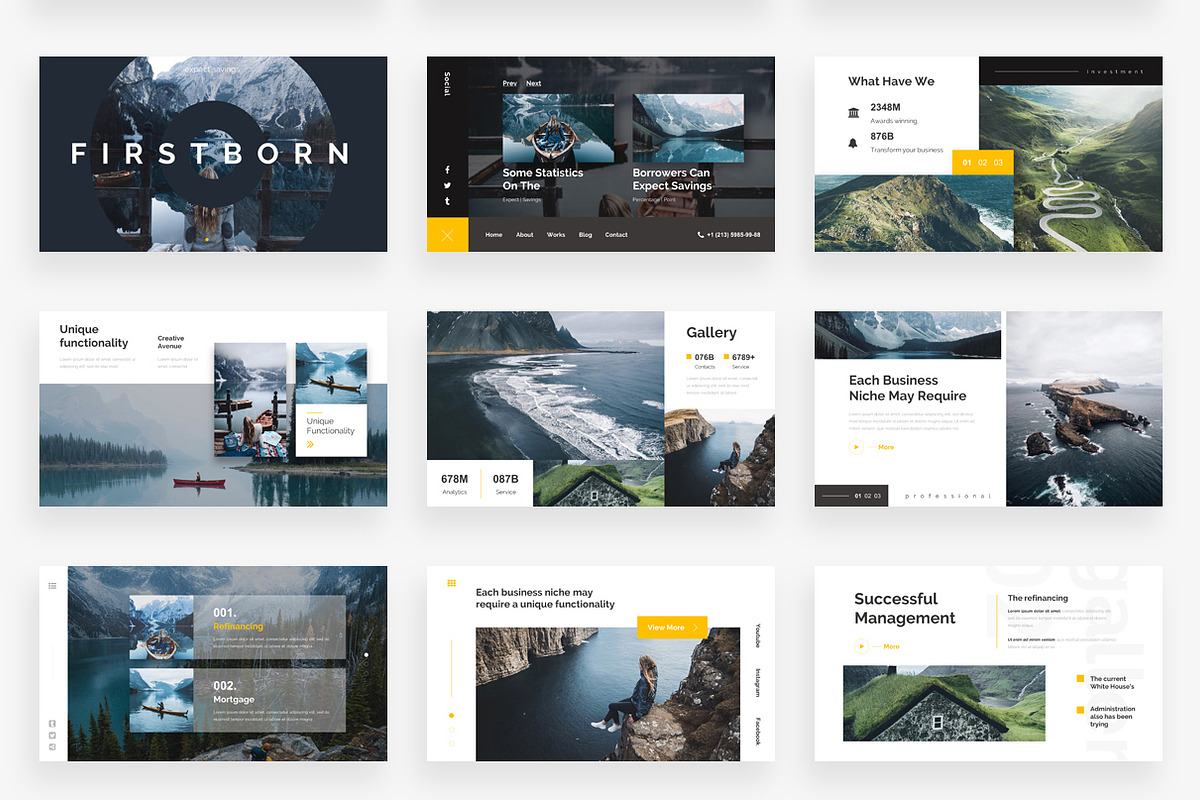 Active Powerpoint Bundle FULL IMAGES, a Presentation Template by One Percent Studio (Photo 23 of 30)