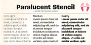 Paralucent, a Sans Serif Font by Device (Thumbnail 9 of 9)