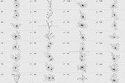 Procreate flower stamp, sunflower, a Brush Add-On by AnnaPolitmerskaja (Thumbnail 8 of 11)
