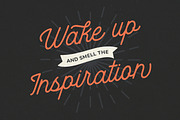 Rotterhead Monoline Vintage Font, a Script Font by Seagulls Creative (Thumbnail 2 of 8)