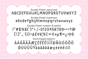 Sunday Flower - Playful Font, a Handwritten Font by Keithzo (Thumbnail 7 of 7)