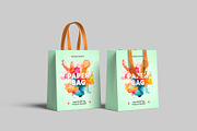 Paper Bag Mockup, a Merchandise Mockup by graphictime (Thumbnail 11 of 12)