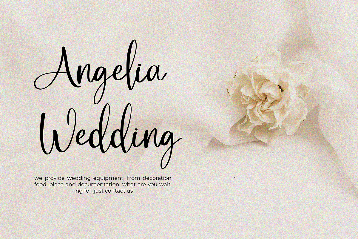 Rattin Gotica Elegant Script Font, a Script Font by NTC Graphic (Photo 7 of 9)