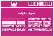 Unstoppable Growth font, a Font by weknow (Thumbnail 7 of 8)