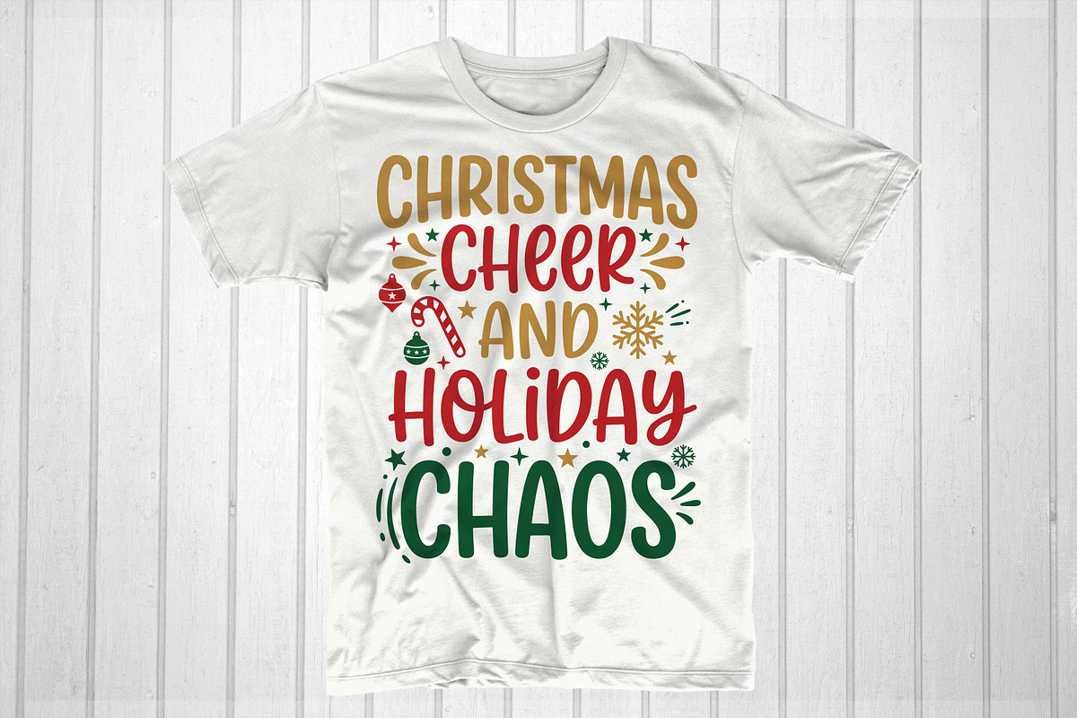 Christmas Cheer and Holiday Chaos, an Object Graphic by T-shirt Pond (Photo 1 of 3)