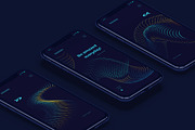 Particle backgrounds vol 5, a Templates & Theme by blauananas (Thumbnail 4 of 7)