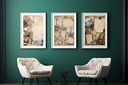 Vintage Travel Junk Journal Pages, a Background Graphic by LA Design (Thumbnail 9 of 10)