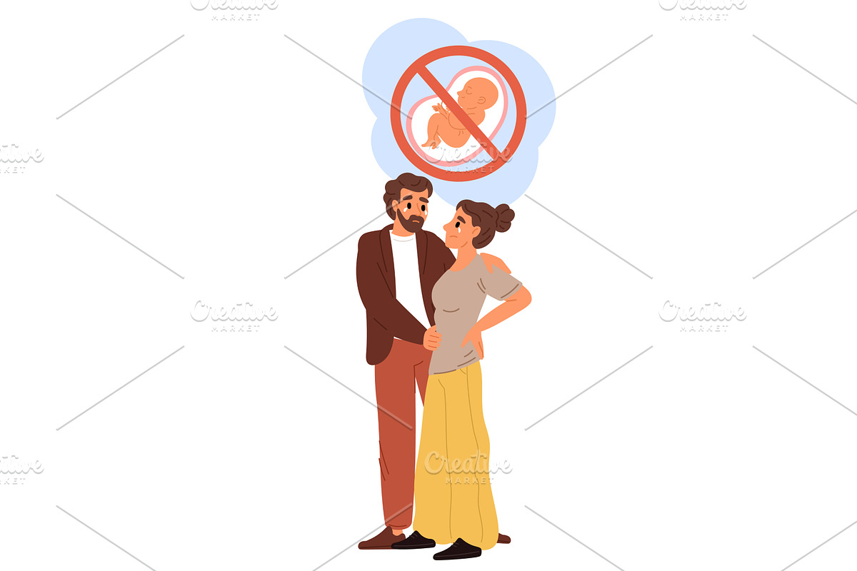 Crying man and woman can t have, a Person Illustration by Vectorbuum