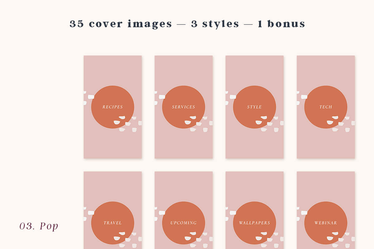 Atelier Instagram Highlight Covers, a Pattern Graphic by Head of House (Photo 4 of 5)
