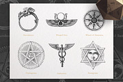 MYSTIC SYMBOLS magic collection, a Decorative Illustration by Chewie Co (Thumbnail 6 of 26)