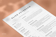 Modern Resume Template, a Resume Template by MAM Design (Thumbnail 4 of 10)