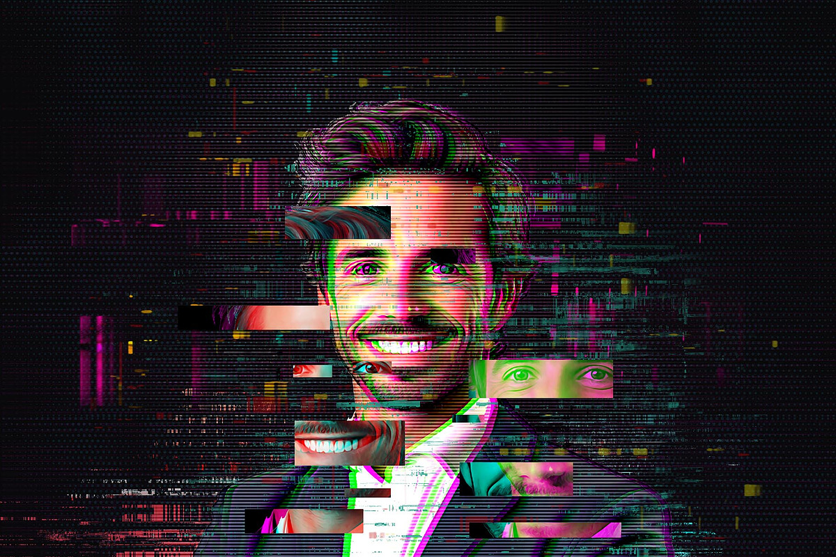 Vibrant Glitch Photo Effect Bundle, an Action Add-On by Photoshop Action (Photo 24 of 46)
