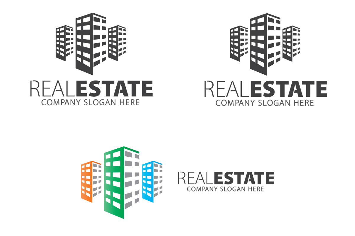 Real Estate-Building Logo, a Branding & Logo Template by Creative Dezing (Photo 3 of 5)