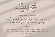 Sweetcatty - A Signature Font, a Script Font by overlaytemplates (Thumbnail 6 of 7)