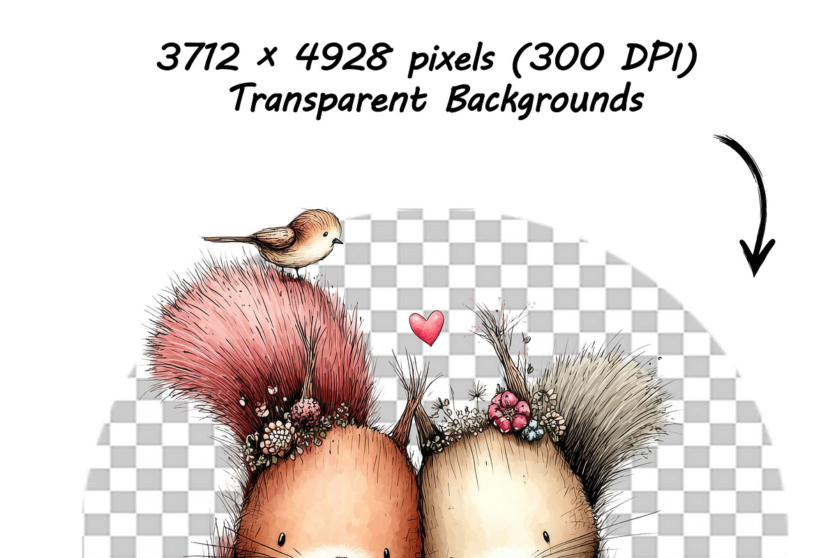 Whimsical Spring Flowers Farm Animal, a Graphic by one-touch (Photo 15 of 16)