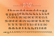 Offtime | Modern Ligature Serif Font, a Serif Font by Kandella's Art (Thumbnail 18 of 23)