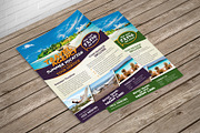 Travel Agency Flyer Template, a Flyer Template by JanySultana (Thumbnail 3 of 5)