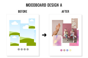 Moodboard Template Bundle Canva