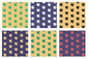 Marijuana Patterns (+ Bonus!), a Pattern Graphic by Chau (Thumbnail 5 of 5)
