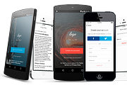 Login3 - Ionic Auth Component, a HTML Template by IonicThemes (Thumbnail 2 of 2)