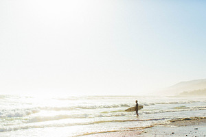 Surfer with Shore