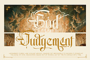 Highcrest Elegant Blackletter Font, a Blackletter Font by Letterara (Thumbnail 6 of 15)